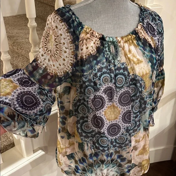 Elena bald silk top - Picture 6 of 8